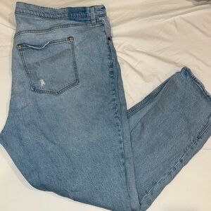 Abercrombie & Fitch Light Blue High Rise Jeans